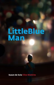 little blue man